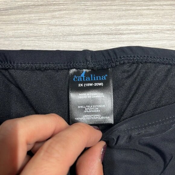 Catalina Black bathing suit bottoms size 2X NEW - Picture 3 of 6